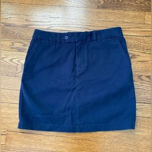 Ralph Lauren sport navy khaki chino skirt